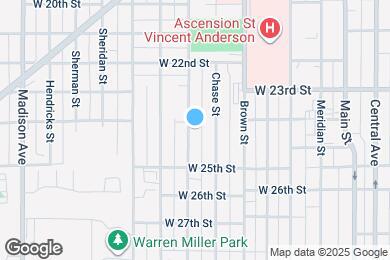 Map image of the property - 2418 Lincoln St