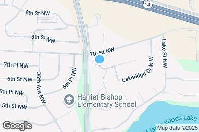 Map image of the property - 3427 Lakeridge Pl NW