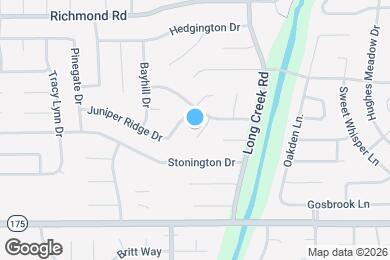 Map image of the property - 4571 Wood Fox Cove