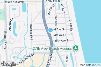 Map image of the property - 297 34th Ave S