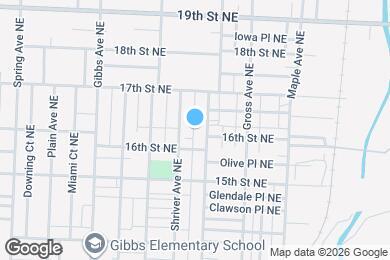 Map image of the property - 2830 Connecticut Ct NE