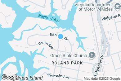 Map image of the property - 6440 Tappahannock Dr