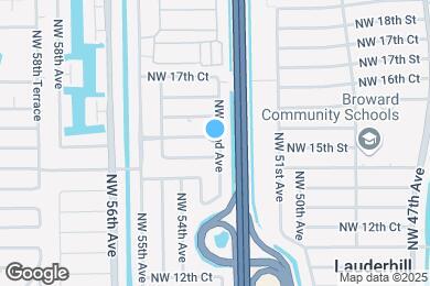 Map image of the property - 5200 NW 16th St