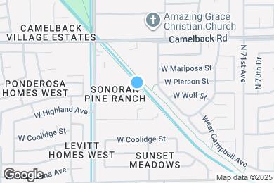 Map image of the property - 7322 W Wolf St