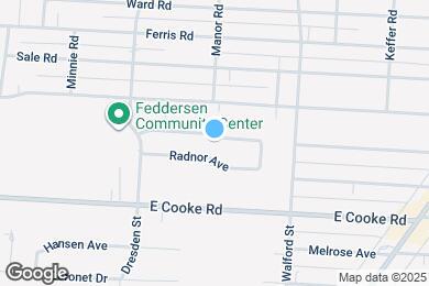 Map image of the property - 1875 Ormond Ave
