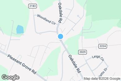 Map image of the property - 2529 Oakdale Rd