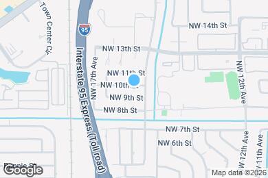 Map image of the property - 1540 NW 10th St