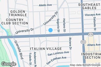 Map image of the property - 635 Bird Rd