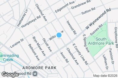 Map image of the property - 2426 Chestnut Ave