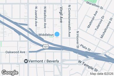 Map image of the property - 456 N Westmoreland Ave