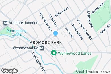 Map image of the property - 2314 Bryn Mawr Ave