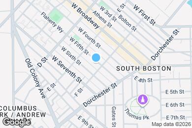 Map image of the property - 245 W Fifth St