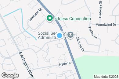 Map image of the property - 8 Thackery Rd