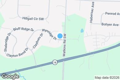 Map image of the property - 206 Aston Ct
