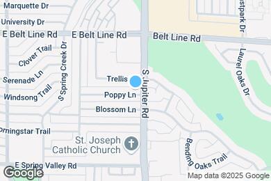 Map image of the property - 2129 Poppy Ln