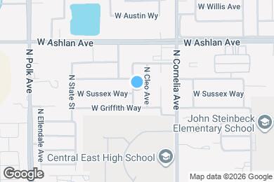 Map image of the property - 3816 N Forestiere Ave