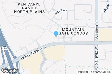 Map image of the property - 7459 S Alkire St