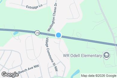 Map image of the property - 2014 Cypress Village Dr NW