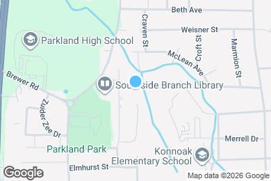 Map image of the property - 3141 Russell Way Ln