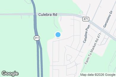 Map image of the property - 15403 Daystar Pass