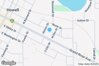 Map image of the property - 721 E Clinton St