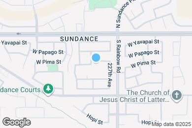 Map image of the property - 22777 W Pima St