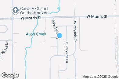Map image of the property - 1353 New Field Ln