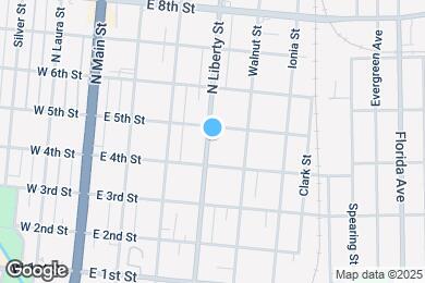 Map image of the property - 1435 N Liberty St