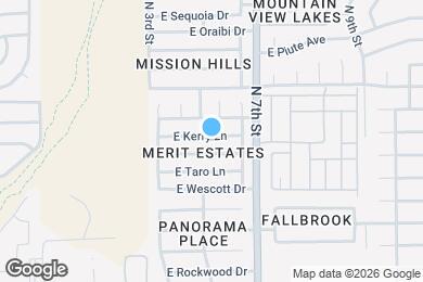 Map image of the property - 505 E Kerry Ln
