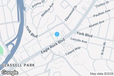 Map image of the property - 4311 Eagle Rock Blvd