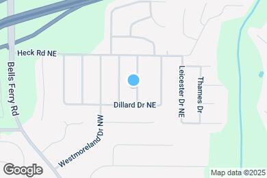 Map image of the property - 3925 Chicamauga Dr