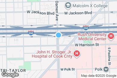 Map image of the property - 533 S Damen Ave