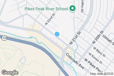 Map image of the property - 3137 W Pikes Peak Ave