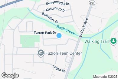 Map image of the property - 211 Everett Park Dr