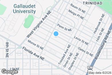 Map image of the property - 1221 Oates St NE