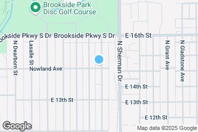 Map image of the property - 1404 N Kealing Ave