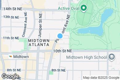Map image of the property - 1045 On The Park Apartment Homes