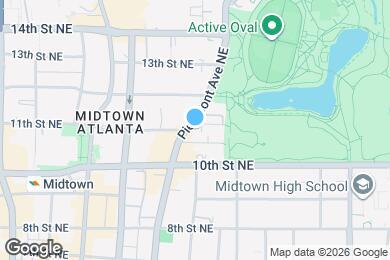 Map image of the property - 1045 on the park by EpiCity