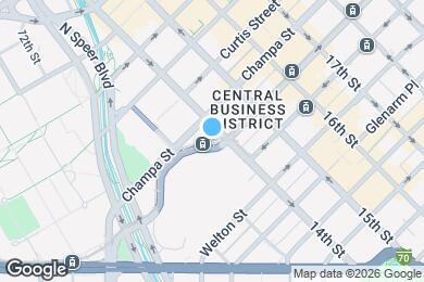 Map image of the property - 1325 Stout St