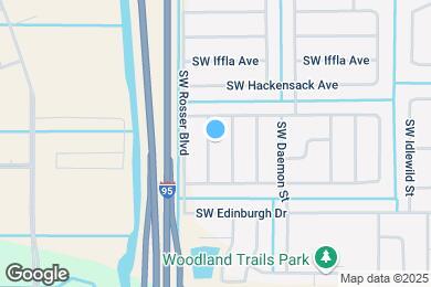 Map image of the property - 4437 SW Abovo St