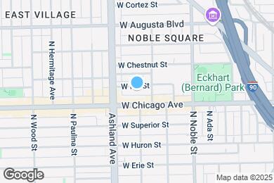 Map image of the property - 1523 W Fry St