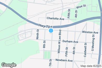 Map image of the property - 1012 7th St