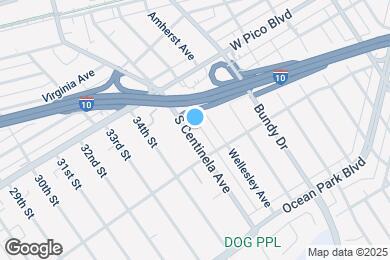 Map image of the property - 2462 S Centinela Ave