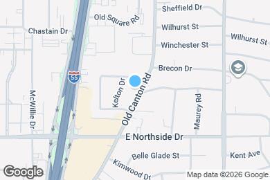 Map image of the property - 4637 Old Canton Rd