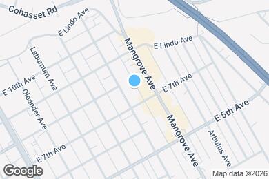 Map image of the property - 1730 Palm Ave