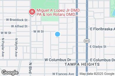 Map image of the property - 2910 N Ola Ave