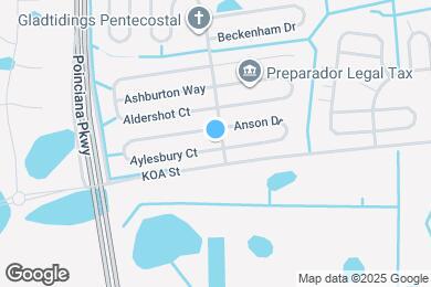 Map image of the property - 302 Aylesbury Ct