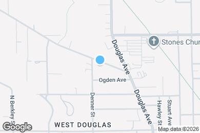 Map image of the property - 1032 Denner St