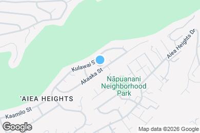 Map image of the property - 98-1404 Akaaka St