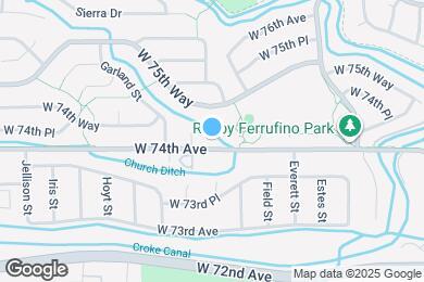 Map image of the property - 9165 W 74th Ave